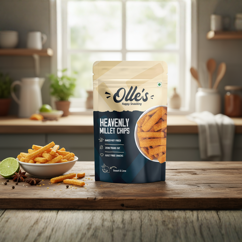 Heavnely millet chips